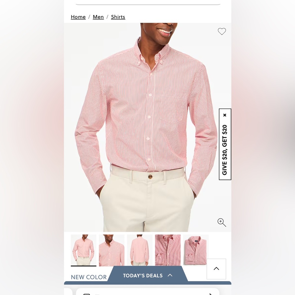Men’s Button down